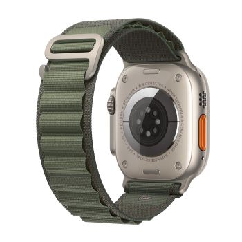 Apple Watch Ultra GPS + Cellular, 49 мм, корпус из титана, ремешок Alpine зеленого цвета, размер S,M,L